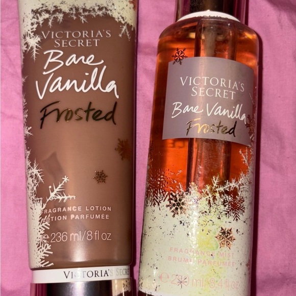Victoria’s Secret bare vanilla frosted lotion and body spray DISCONTINUED - Picture 1 of 1